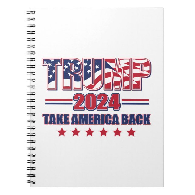 Cuaderno Trump 2024 (Frente)