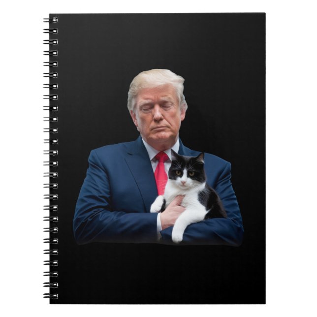 Cuaderno Trump 2024 Cat MAGA Funny Trump Cat (Frente)