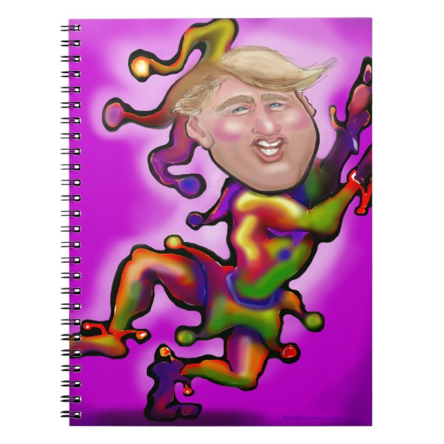 Cuaderno Trump Jester (Frente)