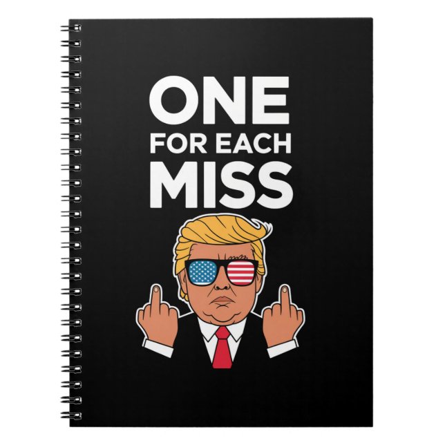 Cuaderno Trump One For Each (Frente)