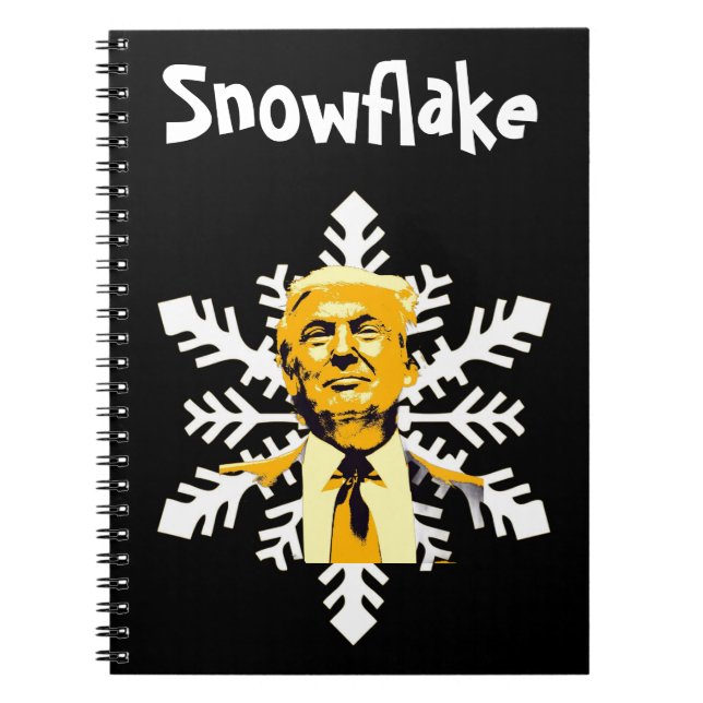 Cuaderno Trump/Snowflake Notebook (Frente)