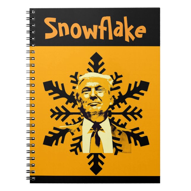 Cuaderno Trump/Snowflake Notebook (Frente)