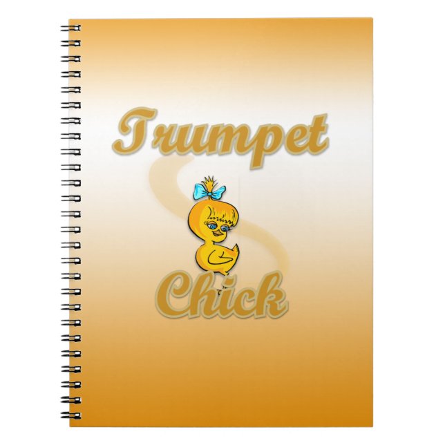 Cuaderno Trumpet Chick (Frente)