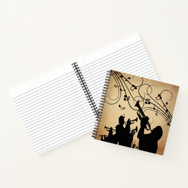 Cuaderno Trumpet Section Rustic Music (Interior)