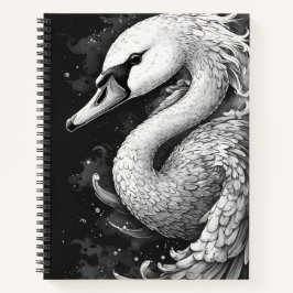 Cuaderno Trumpet the Swan - Side Glance Spiral Notebook