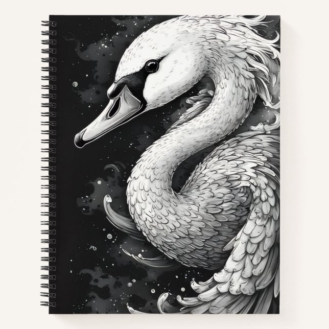 Cuaderno Trumpet the Swan - Side Glance Spiral Notebook (Anverso)