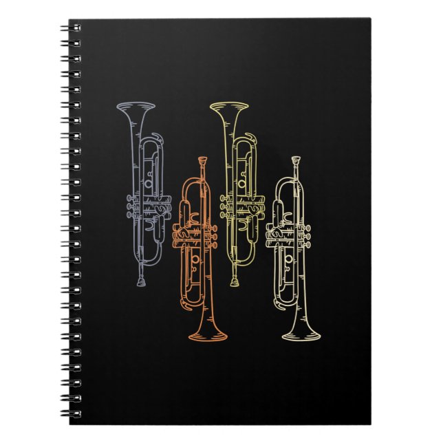 Cuaderno Trumpets Vintage (Frente)