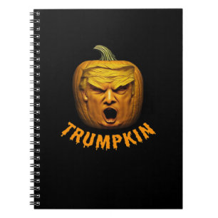 Cuaderno Trumpkin - Funny Donald Pumpkin Halloween Classic