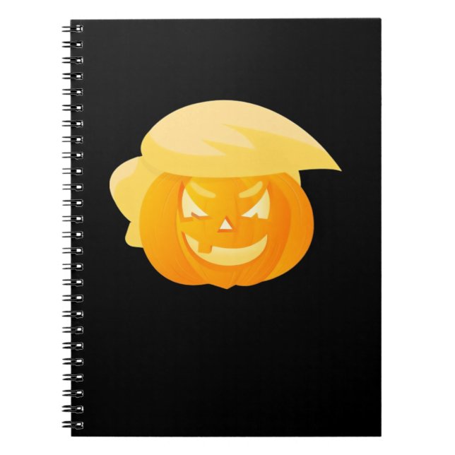Cuaderno Trumpkin hace grande a Halloween (Frente)