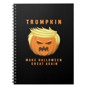 Cuaderno Trumpkin hace que Halloween sea grande otra vez