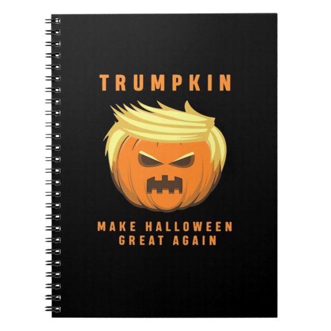 Cuaderno Trumpkin hace que Halloween sea grande otra vez (Frente)