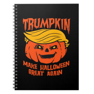 Cuaderno Trumpkin Halloween Calabaza Elección