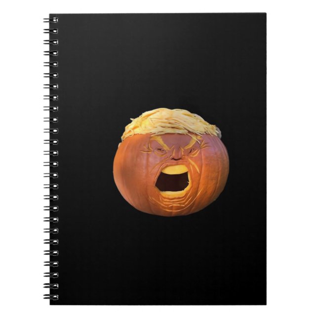 Cuaderno Trumpkin - Halloween divertido (Frente)