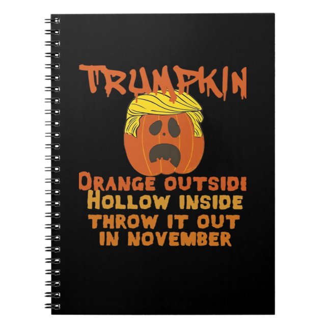 Cuaderno Trumpkin interior Tira hacia fuera Noviembre clási (Frente)