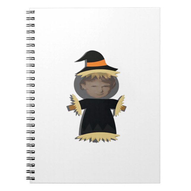 Cuaderno Trumpkin: mejor disfraz de Halloween (Frente)
