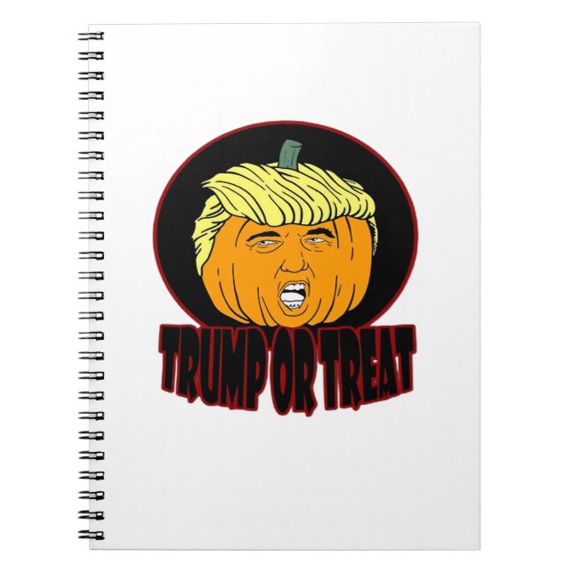 Cuaderno Trumpkin O Trate Trick O Trea De Trumpkin De Hallo (Frente)