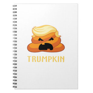 Cuaderno Trumpkin Poop Funny Halloween