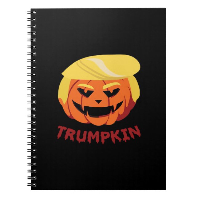 Cuaderno Trumpkin Scary Halloween Gift Classic (Frente)
