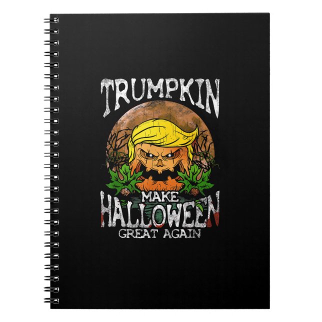 Cuaderno Trumpkin vuelve a hacer de Halloween un regalo gra (Frente)