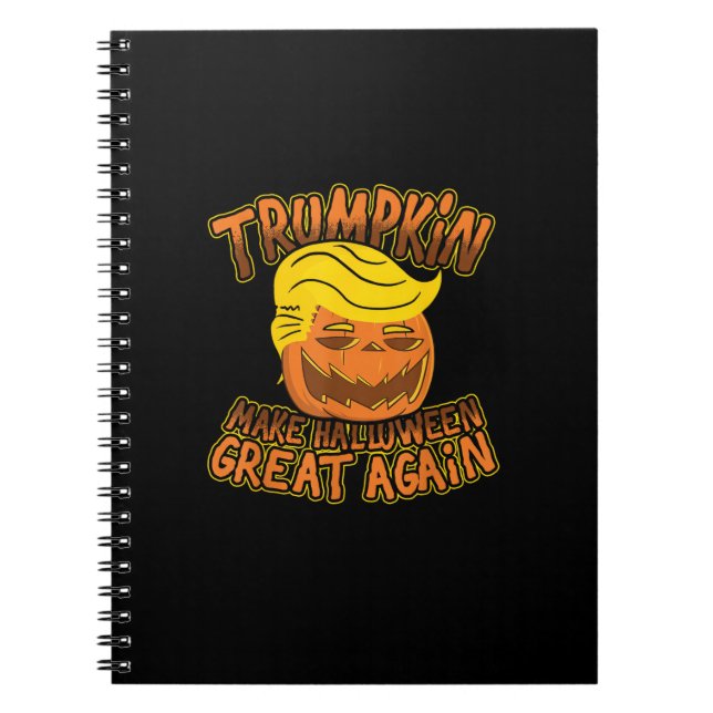 Cuaderno Trumpkin vuelve a hacer de Halloween una gran nove (Frente)