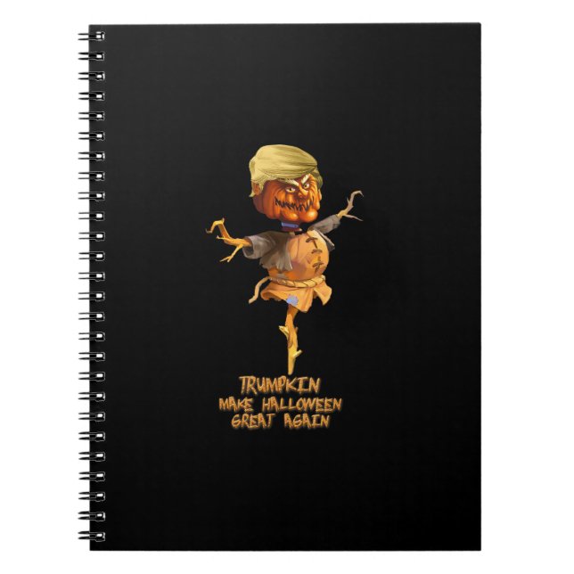 Cuaderno Trumpkin vuelve a hacer grande a Halloween (Frente)