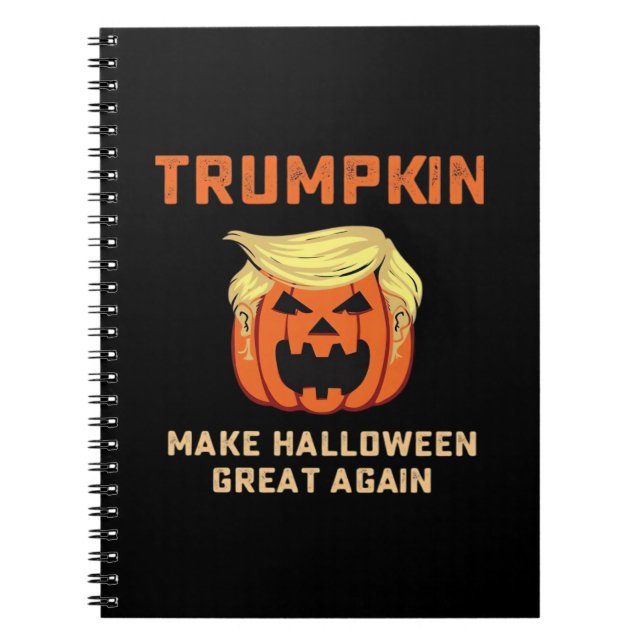 Cuaderno Trumpkin vuelve a hacer grande a Halloween - Bomba (Frente)