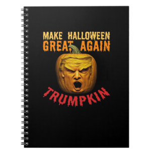 Cuaderno Trumpkin vuelve a hacer grande a Halloween - Funny