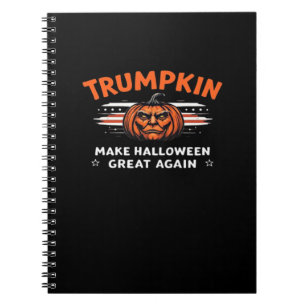 Cuaderno Trumpkin vuelve a hacer que Halloween sea grande