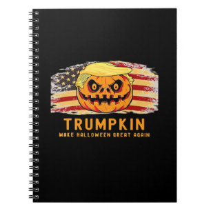 Cuaderno Trumpkin vuelve a hacer que Halloween sea grande y