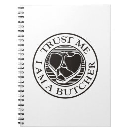 Cuaderno Trust me, I am a Butcher T-bone
