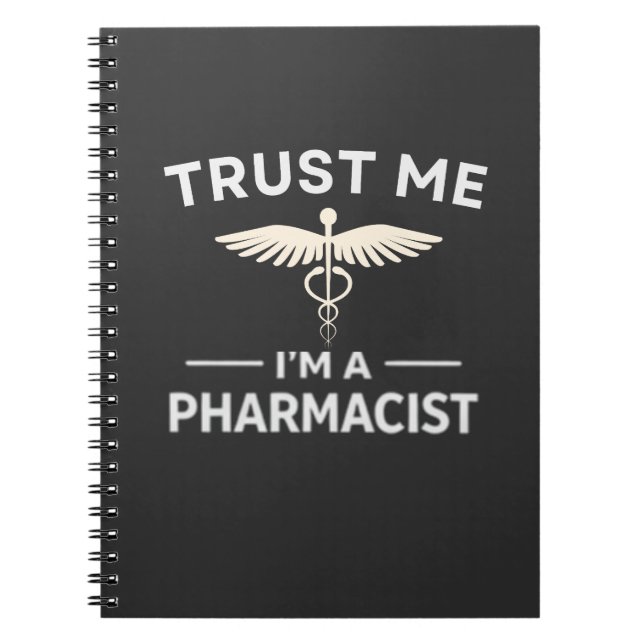 Cuaderno Trust Me I’m a Pharmacist Funny Pharmacy (Frente)