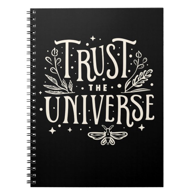 Cuaderno Trust the Universe (Frente)