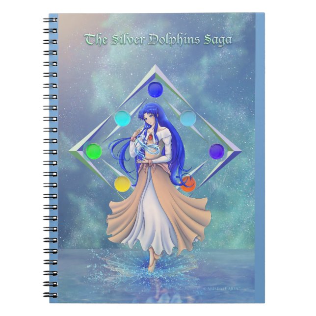 Cuaderno TSDS: Miral Akemi cubre el agua de Art Solo (Frente)