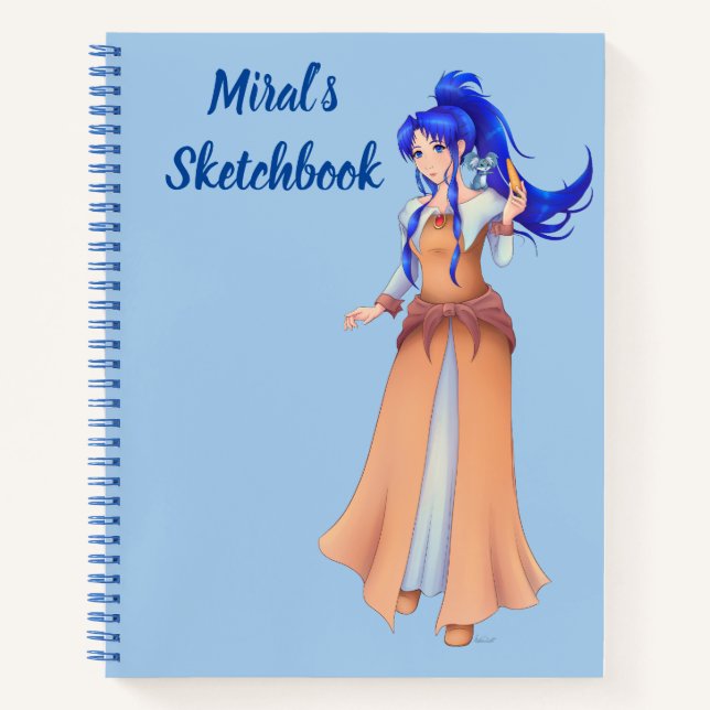 Cuaderno TSDS Miral y Delphia (Anverso)