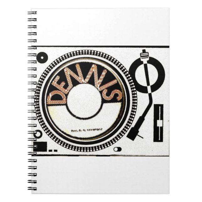 CUADERNO TST / DENNIS TURNTABLE MERCANCÍAS (Frente)