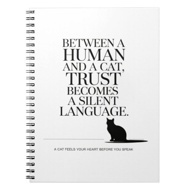 Cuaderno Tu amigo felino (Frente)