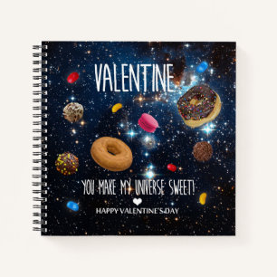 Cuaderno Tú haces que mi universo sea dulce San Valentín
