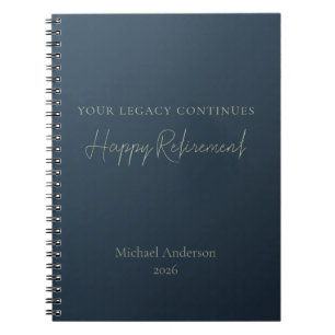 Cuaderno Tu Legado Continúa Regalo Personalizado de Jubilac