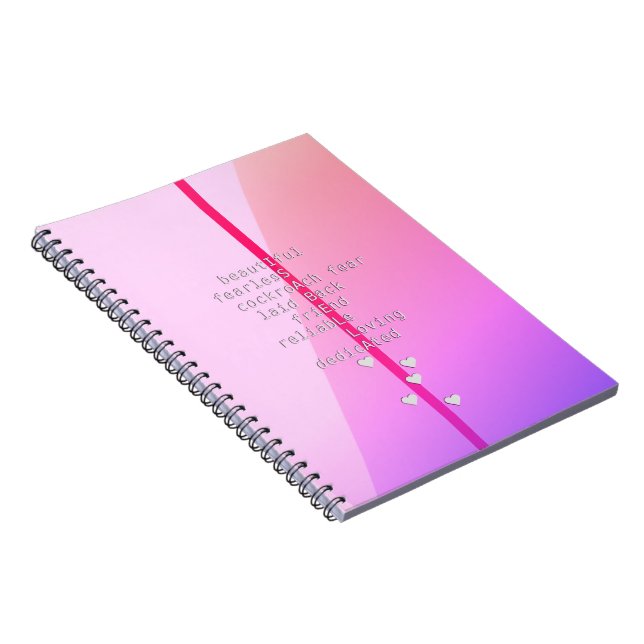 Cuaderno ¿Tu nombre o mensaje con las palabras cruzadas? Má (Lado Derecho)