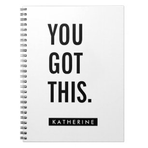Cuaderno Tu nombre Tienes Esto