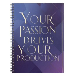 Cuaderno Tu Pasión Impulsa Tu Producción
