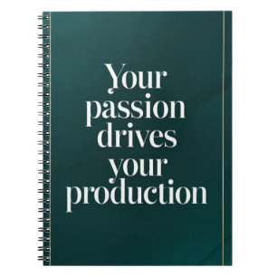 Cuaderno Tu Pasión Impulsa Tu Producción opción 2