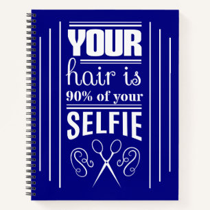 Cuaderno Tu Pelo Es El 90% De Tu Selfie