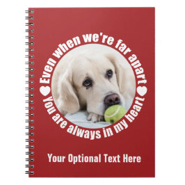 Cuaderno TU portátil personalizado FOTO Far Apart Love