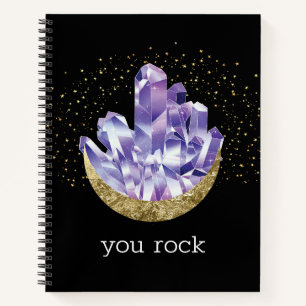 Cuaderno Tú sacudes la acuarela mística cristal