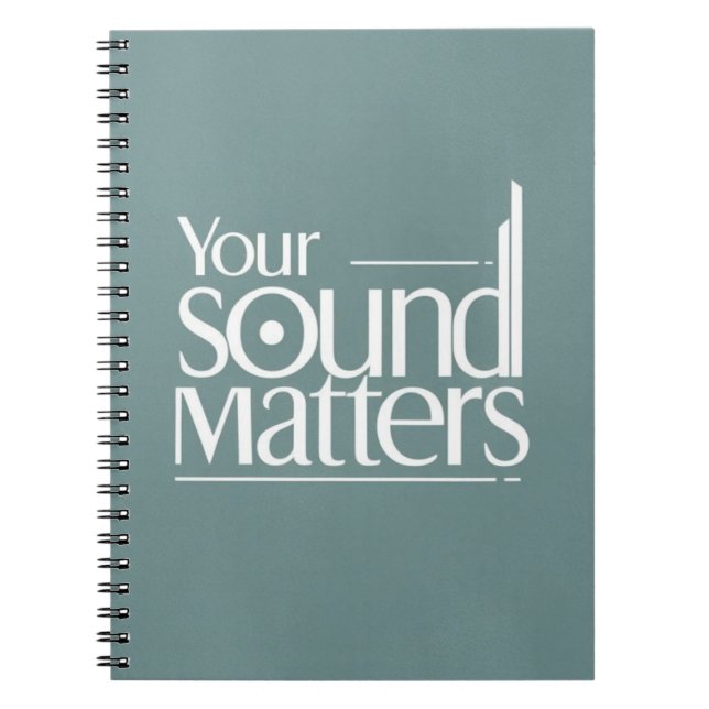 Cuaderno Tu Sonido Importa (Frente)