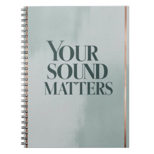Cuaderno Tu sonido importa opción 3