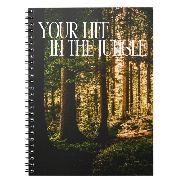 Cuaderno Tu vida en la jungla - Adventure Notebook Jungle (Frente)