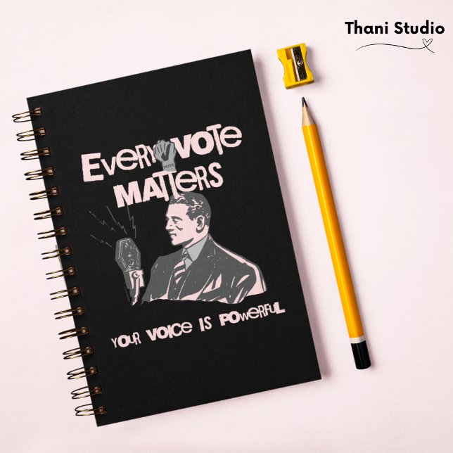 Cuaderno Tu voto importa las elecciones, el rosado político (Subido por el creador)