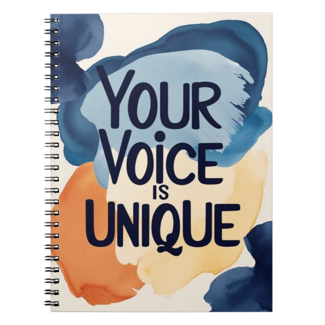 Cuaderno Tu Voz Es Única opción 2 (Frente)